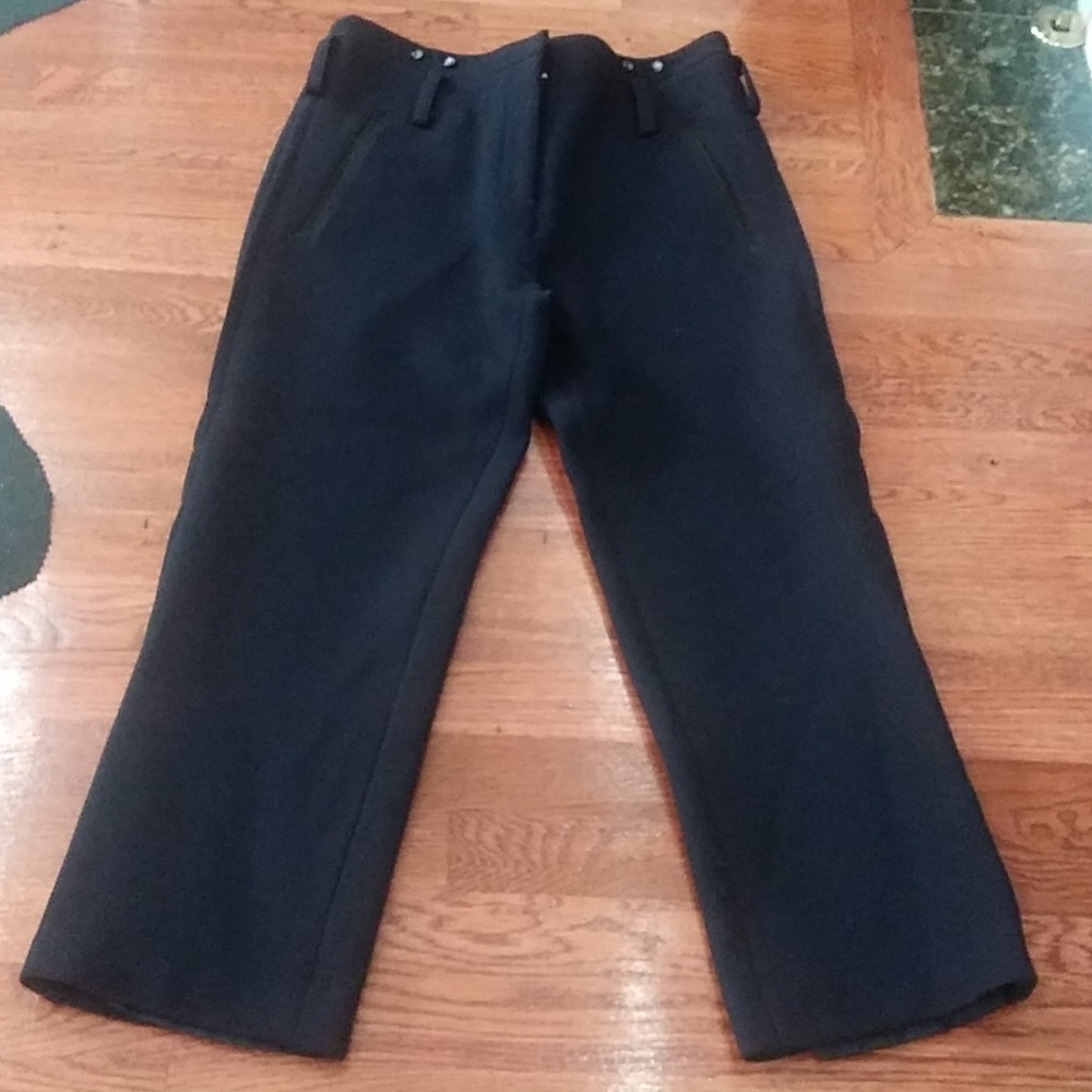 Marc Jacobs wool navy crop pants